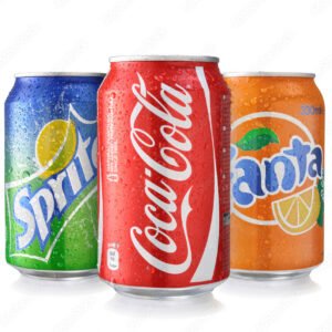 Soft Drinks (Pepsi lime Zero, Coke)