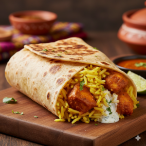 Spicy Chicken Burrito